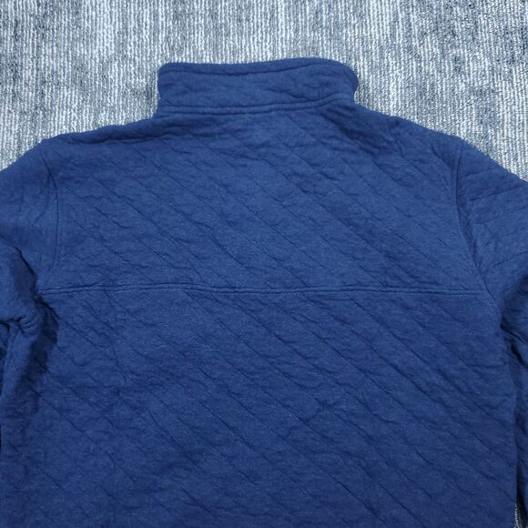 Patagonia Men's Synchilla Snap-T Fleece Pullover Quilted Sweater Size L Blue - Picture 8 of 11